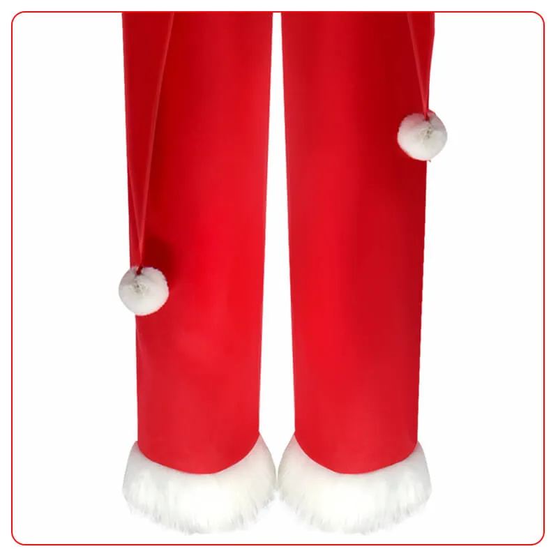 Adults Kids Jack Skellington Santa Claws Costume The Nightmare Before Christmas Mask with Hat