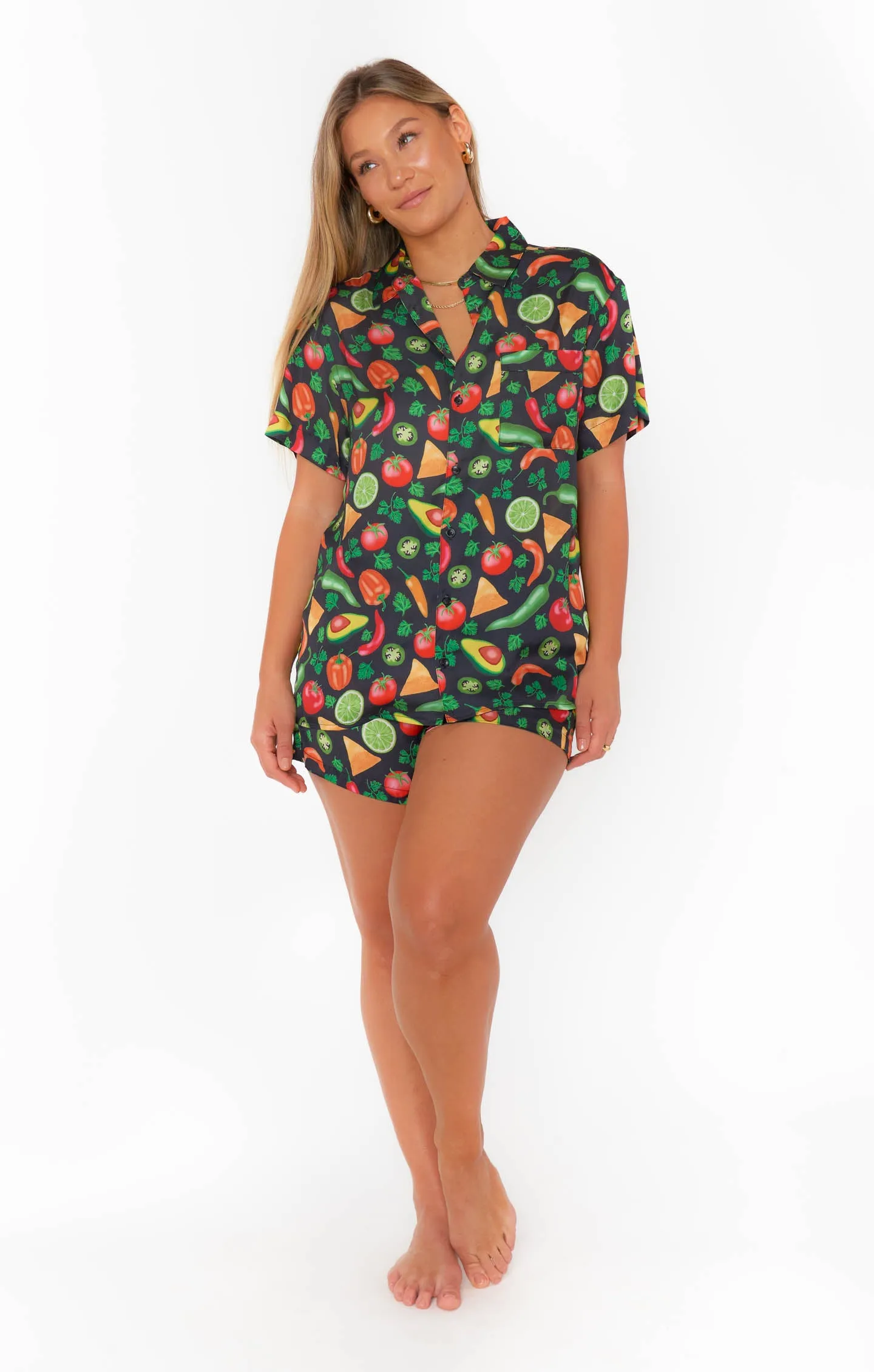 Almost Paradise PJ Set ~ Dreaming of Queso