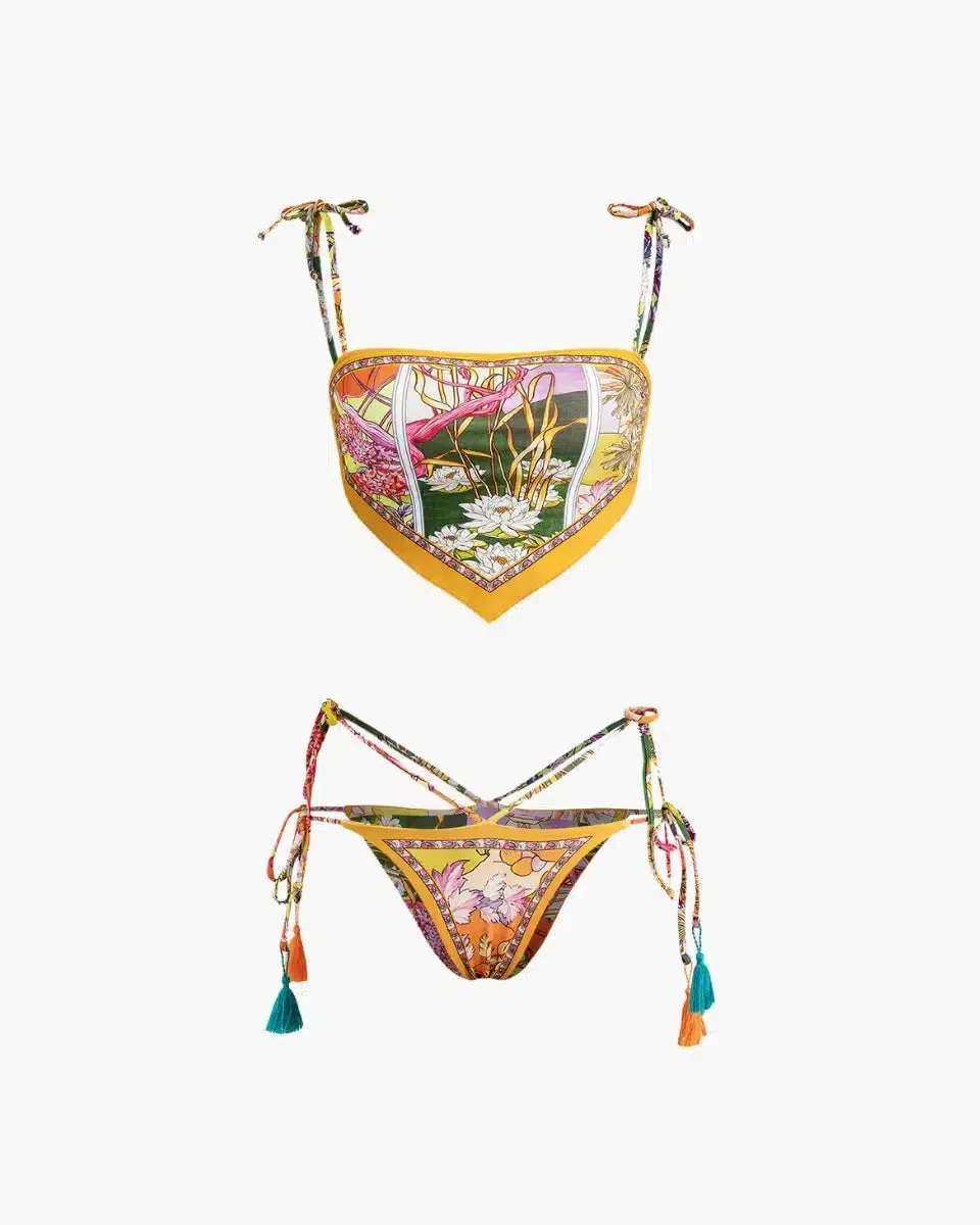 Amaril – Tropical style – Floral bikini set