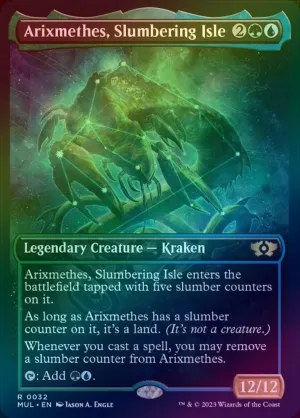 Arixmethes, Slumbering Isle (Foil) (MUL)