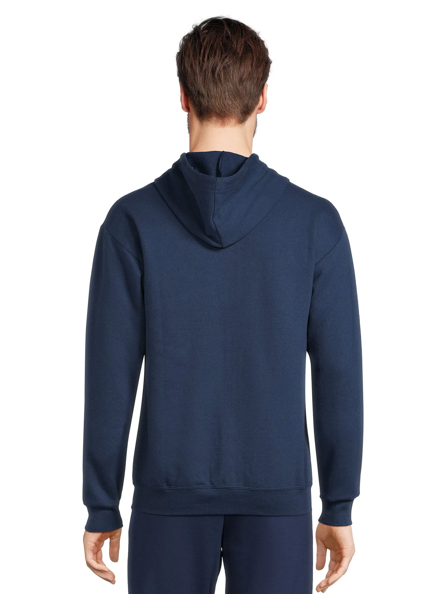Athletic Works Men's Fleece Full Zip Hoodie Jacket, Sizes S-3XL