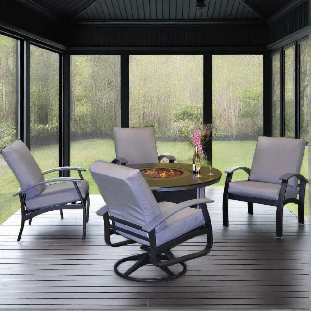 Belle Isle MGP Cushioned Seating and Chat Sets