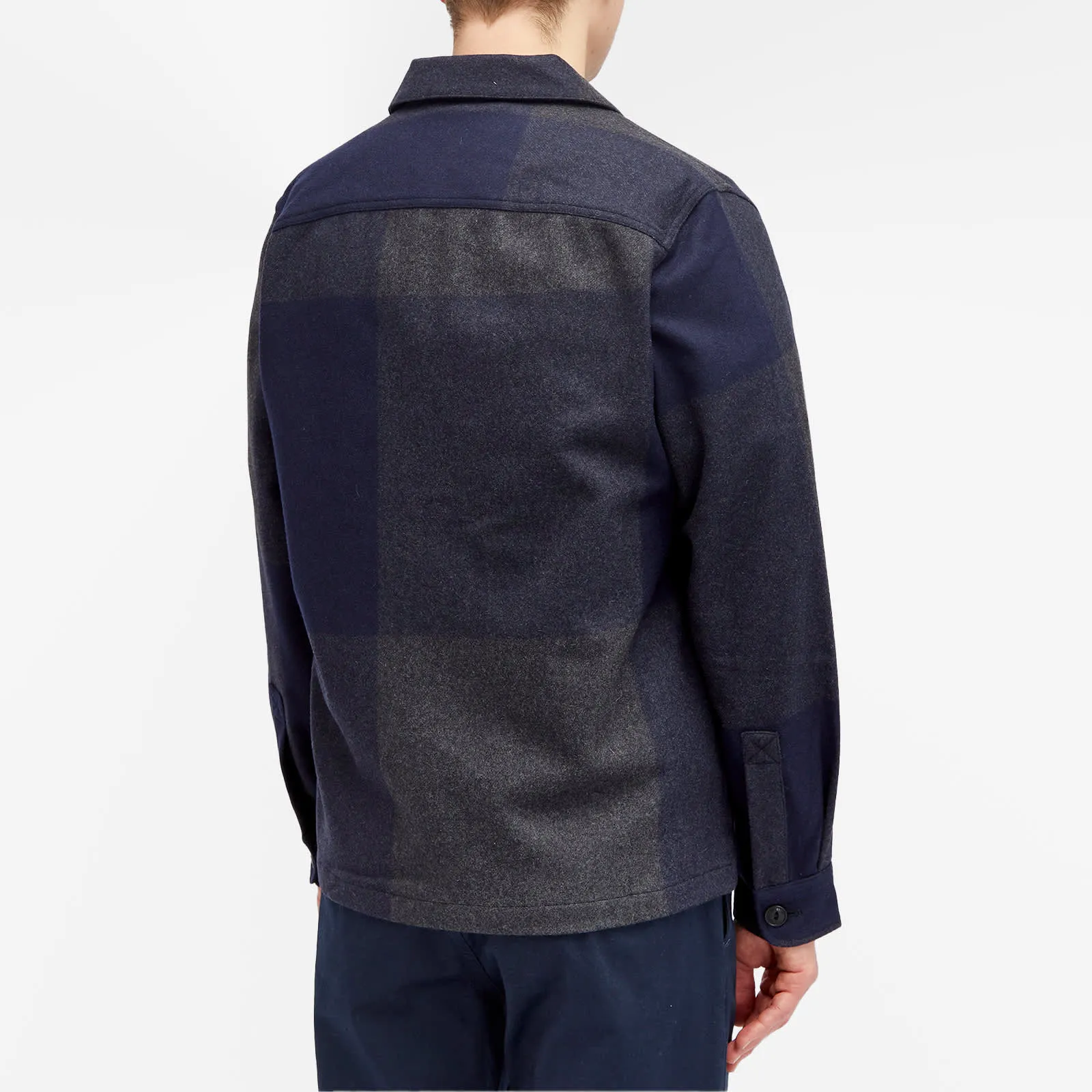 Belstaff Forge Overshirt, Navy & Charcoal