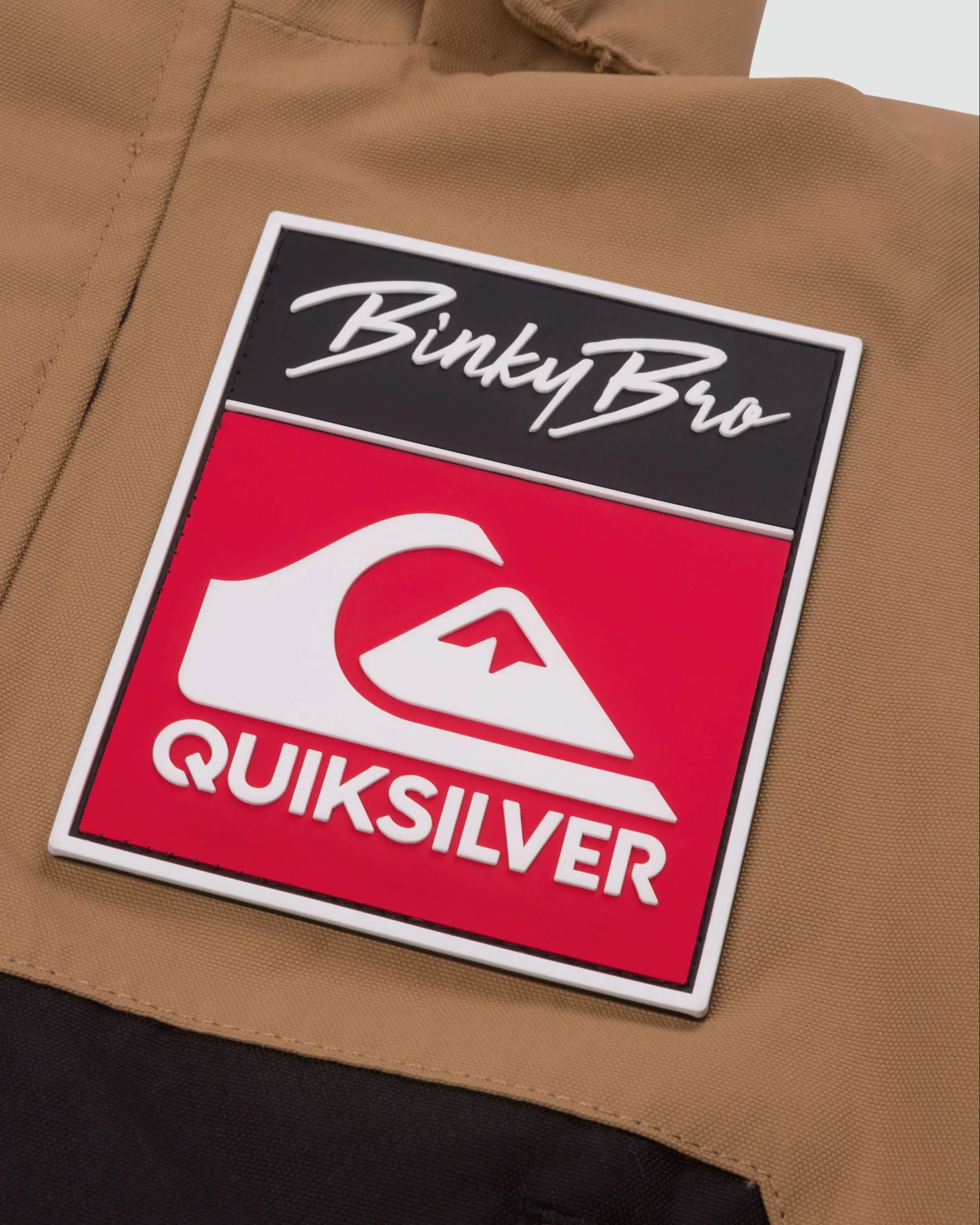BinkyBro x Quiksilver 99-90 Snowsuit - Beige/Black