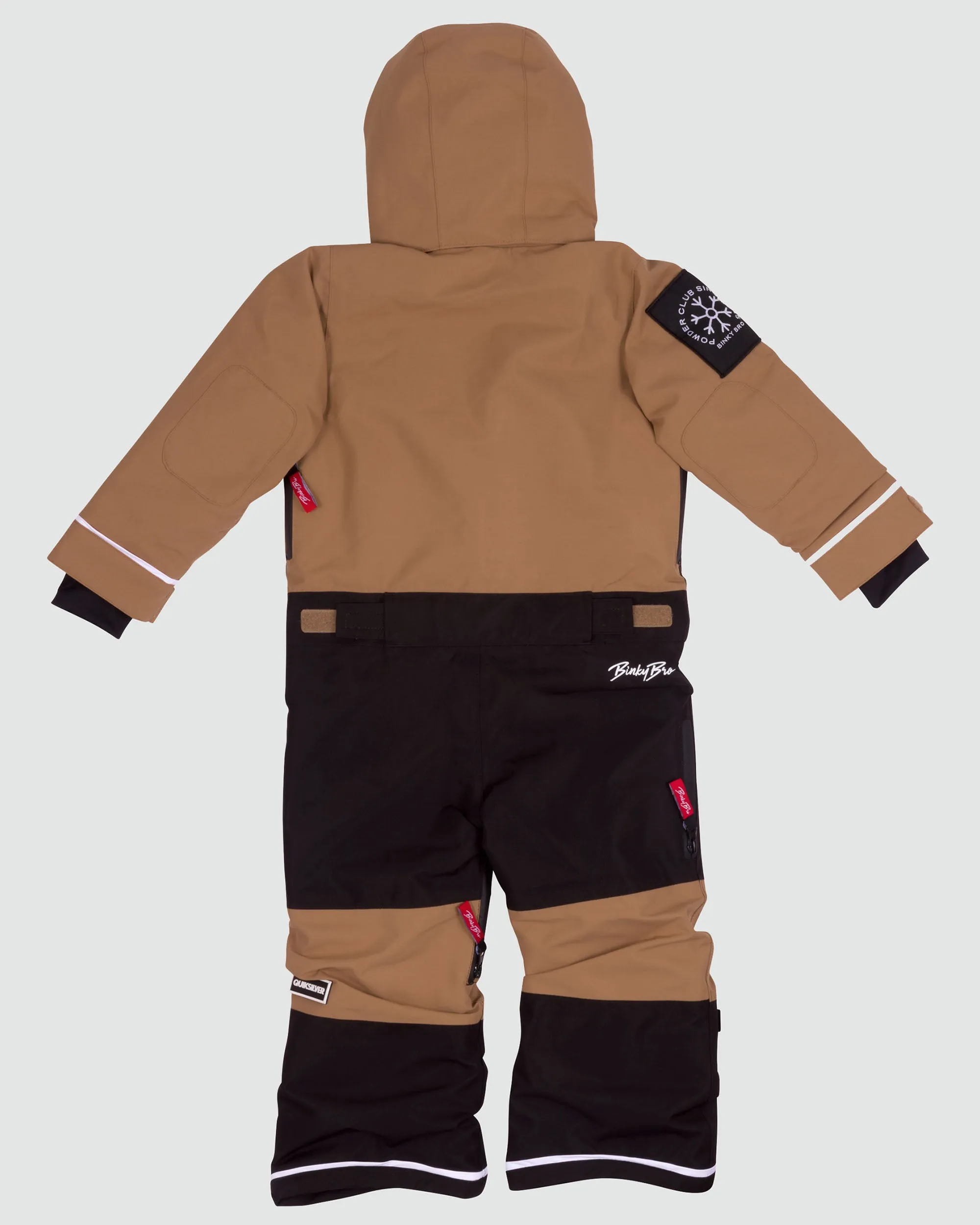 BinkyBro x Quiksilver 99-90 Snowsuit - Beige/Black