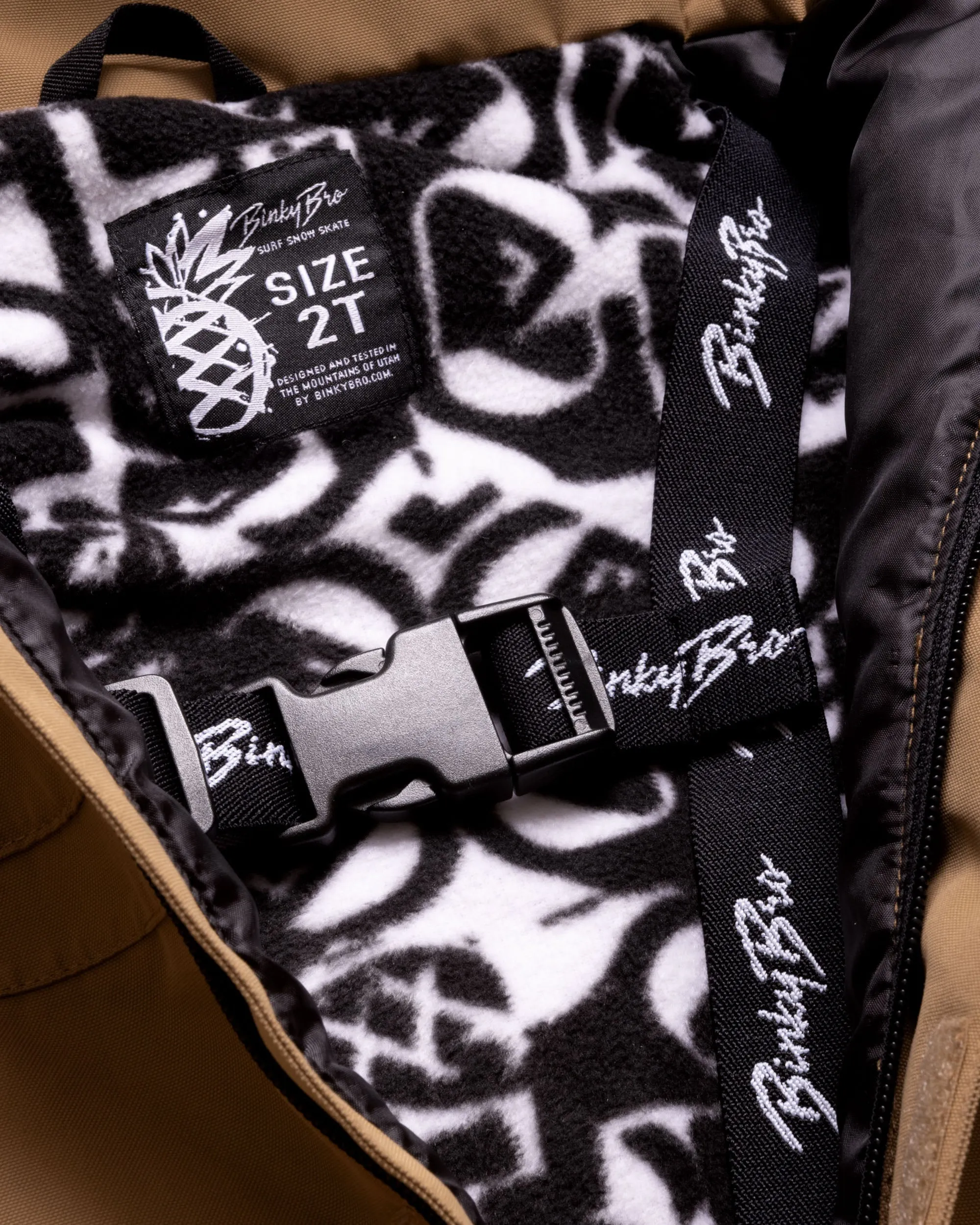 BinkyBro x Quiksilver 99-90 Snowsuit - Clay
