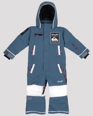 BinkyBro x Quiksilver 99-90 Snowsuit - Slate/White