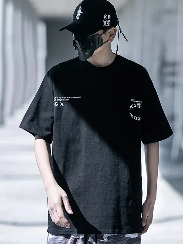 Black techwear shirt