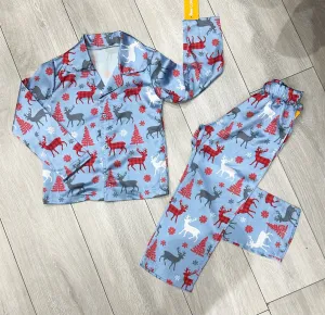 Blue Reindeer Pyjamas NO EXCHANGE/NO RETURN