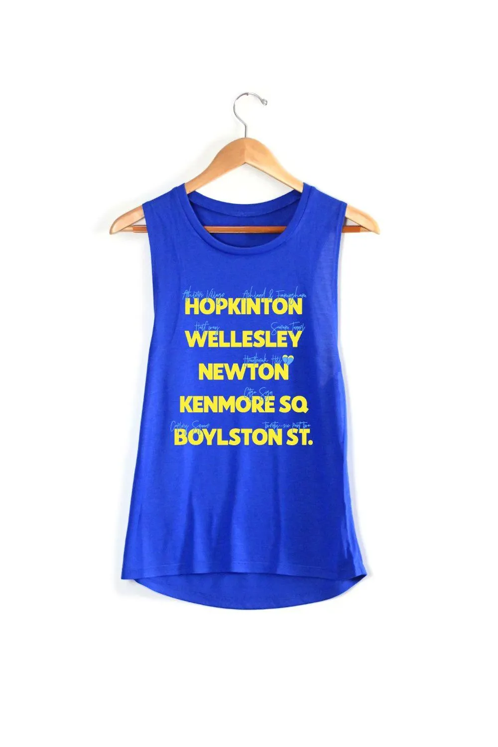 Boston Neighborhood Raceday Muscle Tank