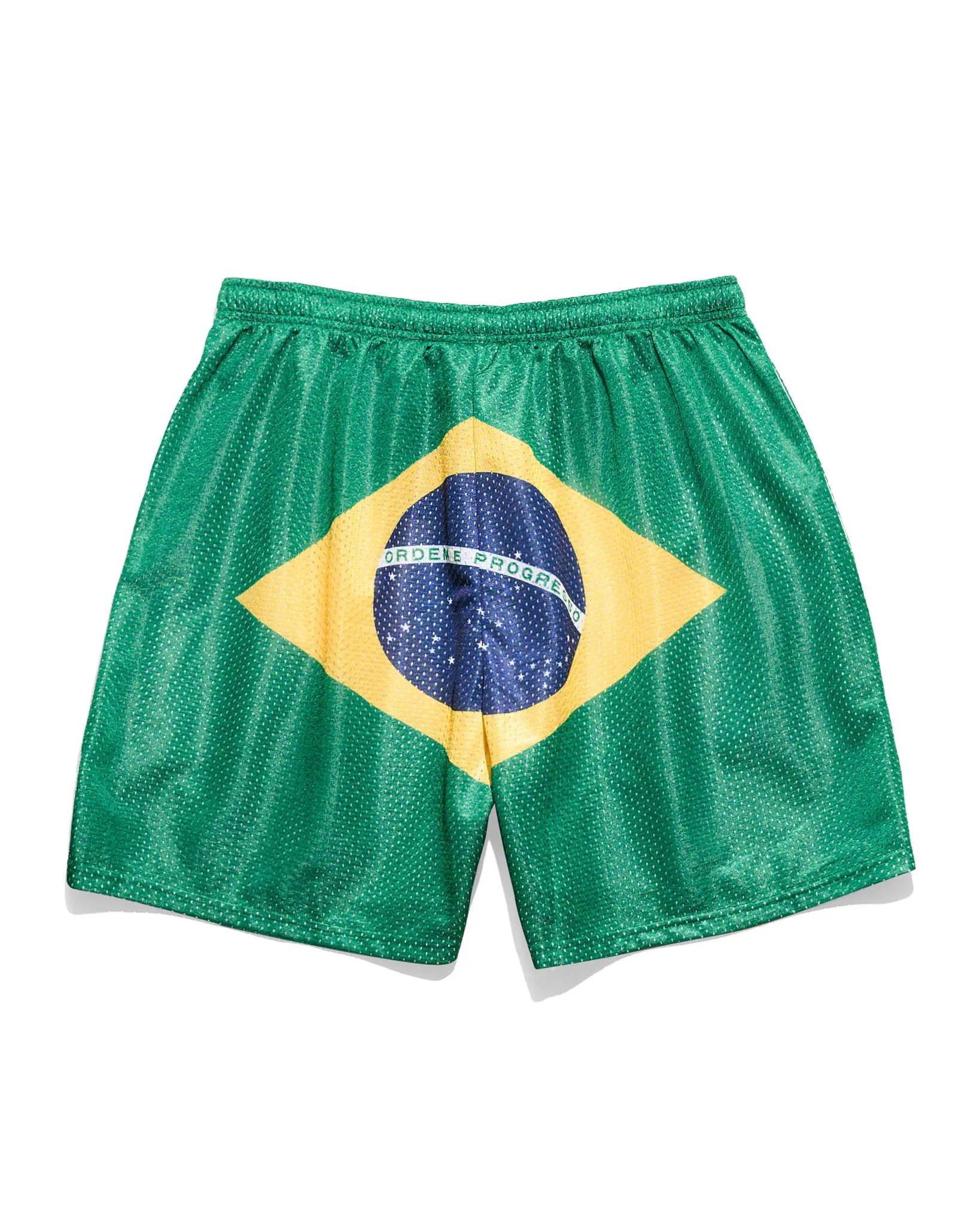Brazil Flag Retro Shorts