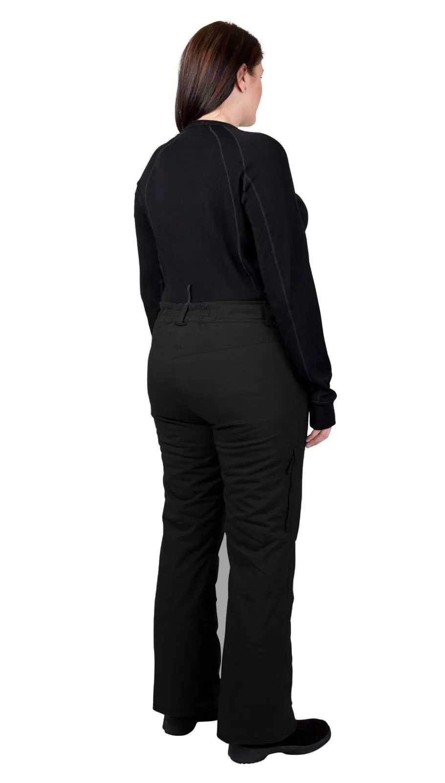 Cartel Whitefish Stretch Ski Pants Black Short & Long Sizes 16-30