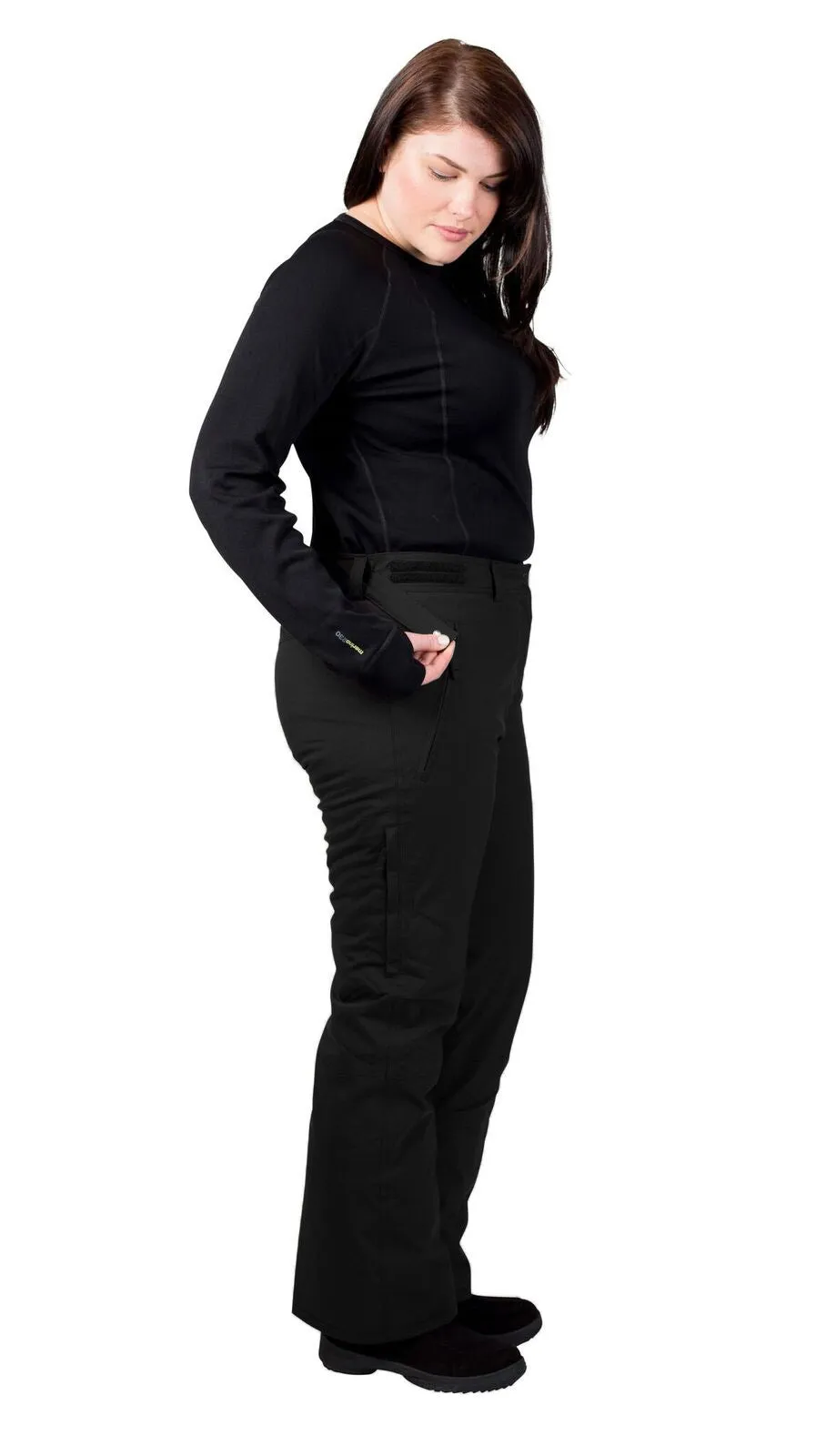 Cartel Whitefish Stretch Ski Pants Black Short & Long Sizes 16-30