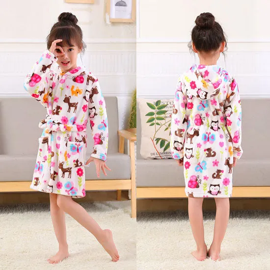 Cartoon Kids Robes