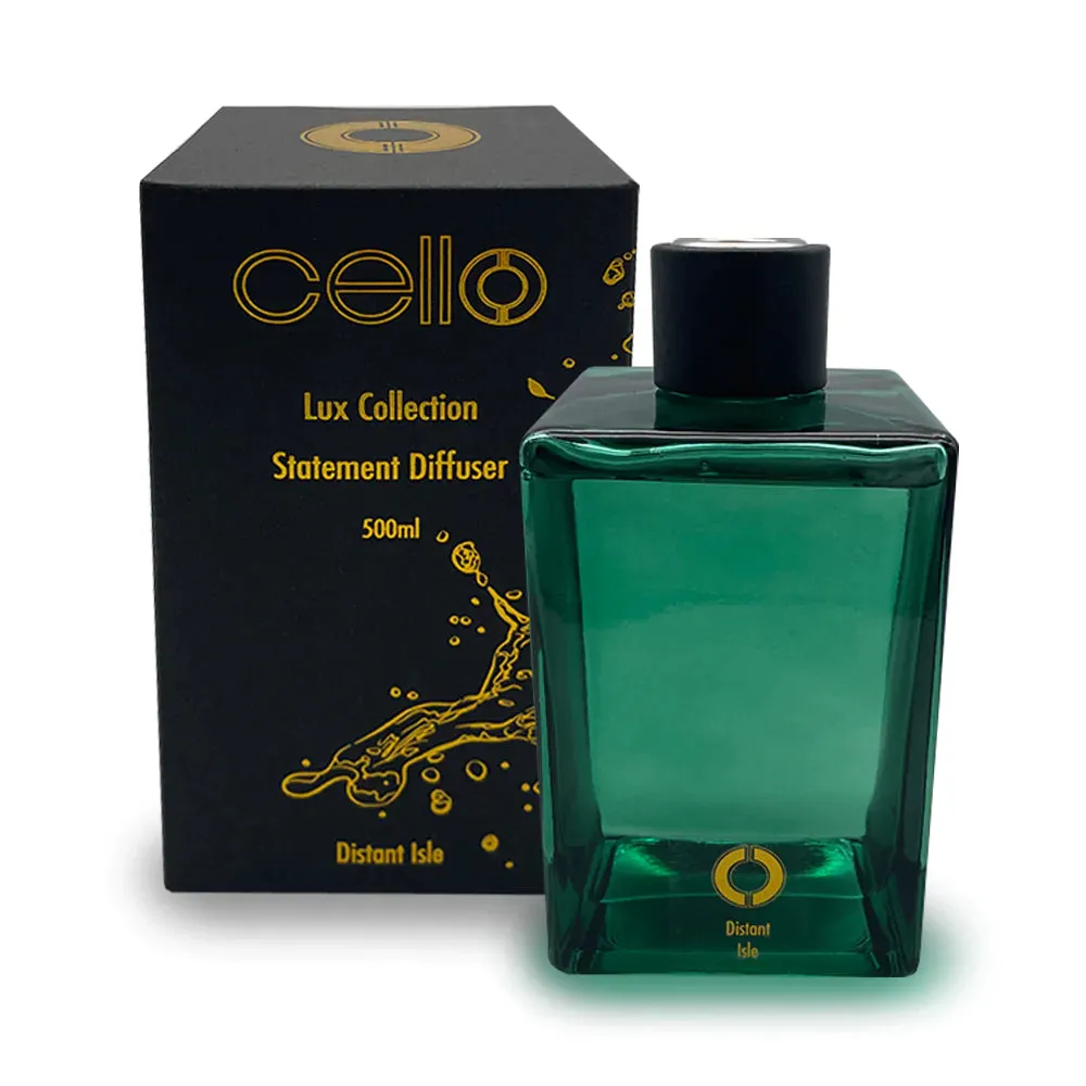 Cello Lux Statement Reed Diffuser - Distant Isle