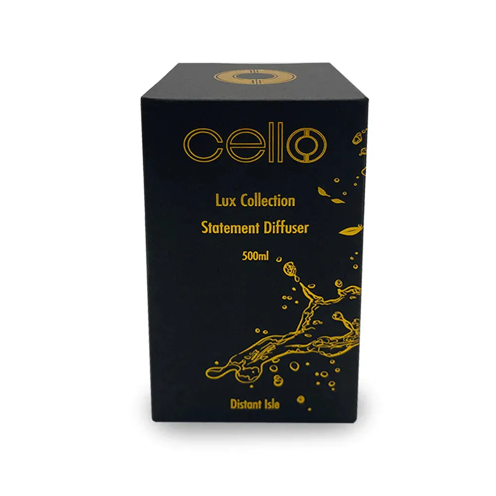 Cello Lux Statement Reed Diffuser - Distant Isle