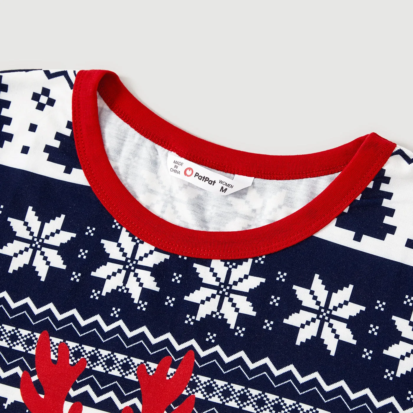 Christmas Family Matching Bear Print Long-sleeve Pajamas Sets(Flame Resistant)