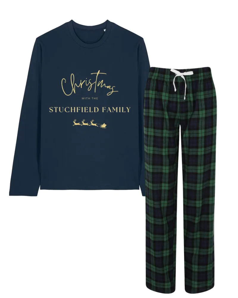 Christmas with… Personalised Matching Christmas PJs