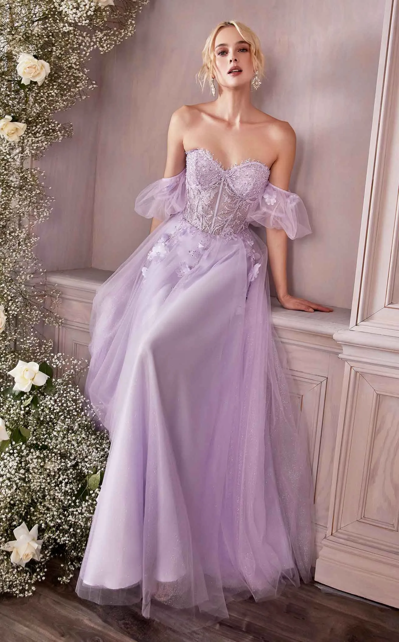 Cinderella Divine CD0191CL Dress