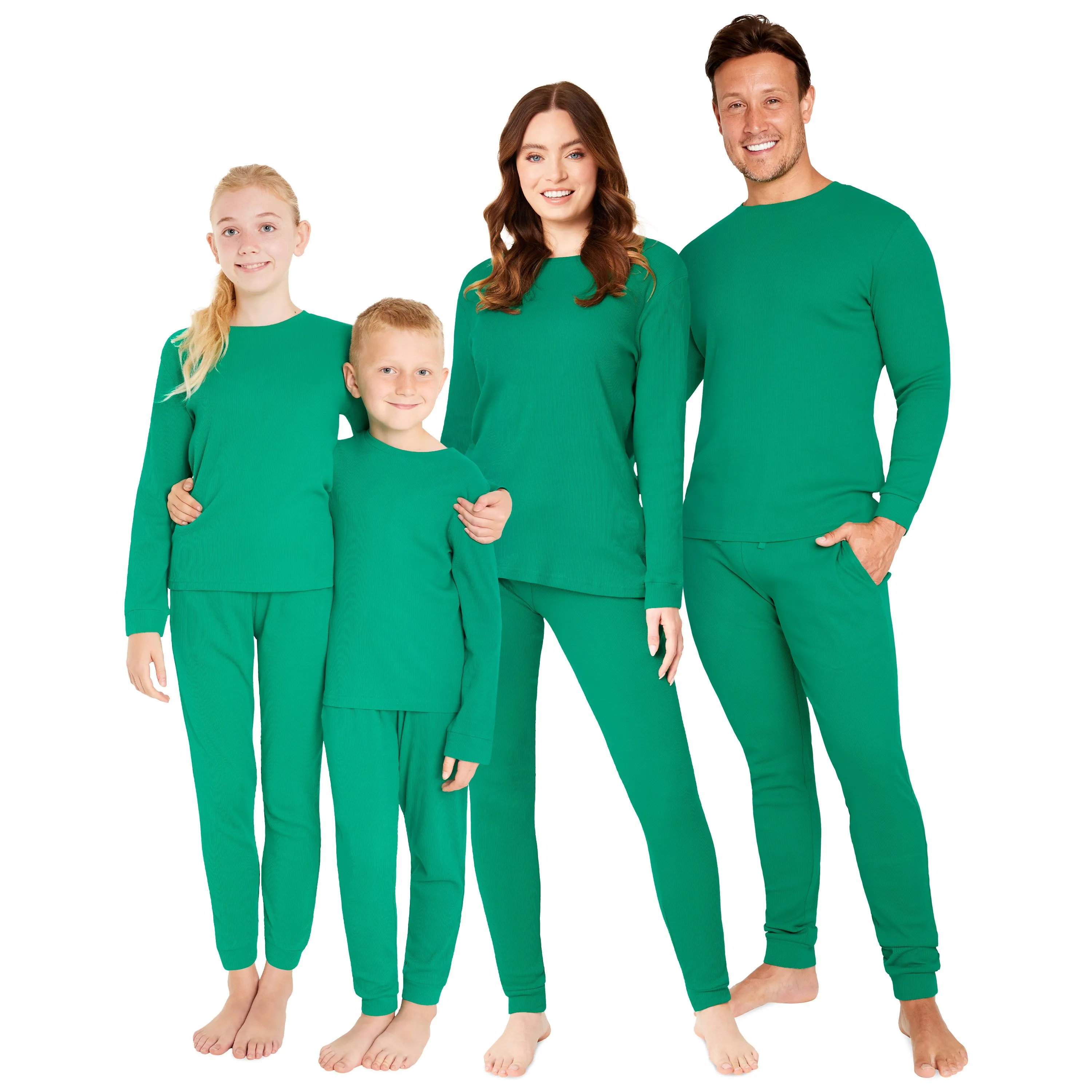 CityComfort Ribbed Pyjamas for Kids - Matching PJs for Family