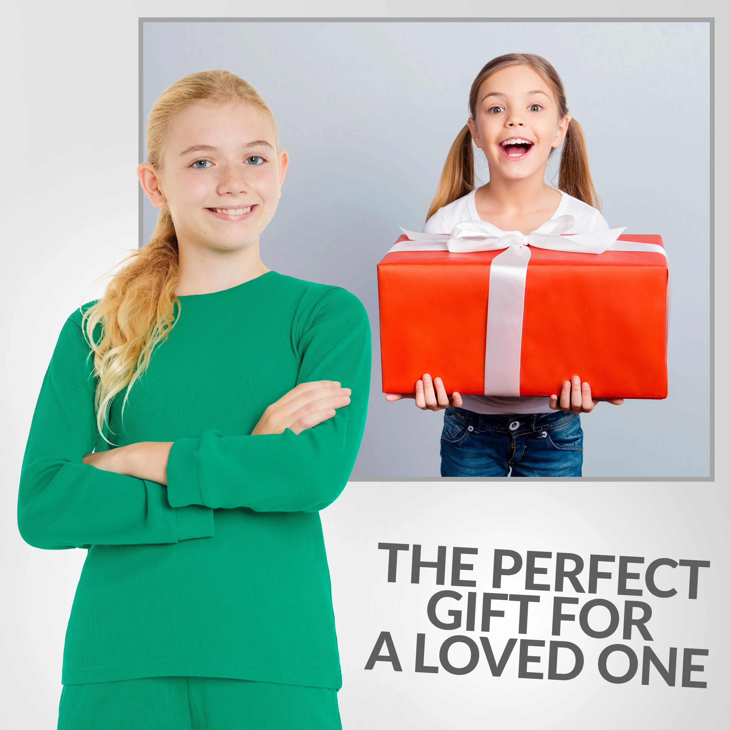 CityComfort Ribbed Pyjamas for Kids - Matching PJs for Family