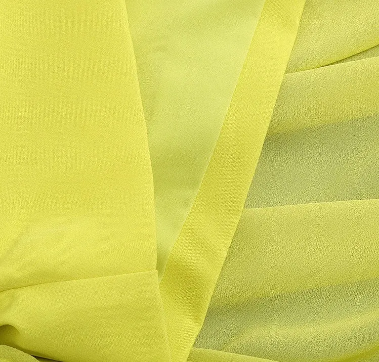 Corset Lime Mini Dress
