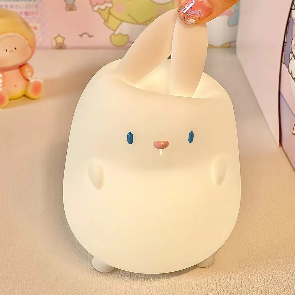 Cute Squishy Little Rabbit Night Lamp