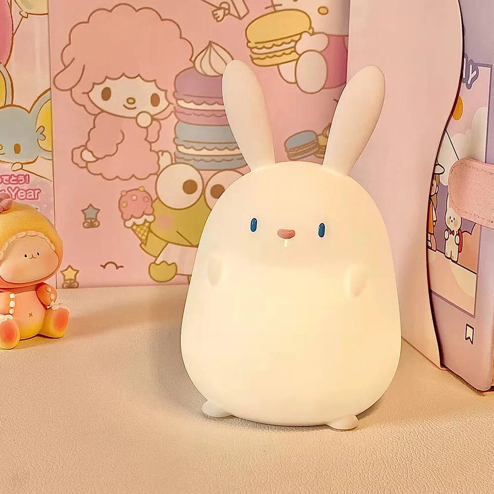 Cute Squishy Little Rabbit Night Lamp