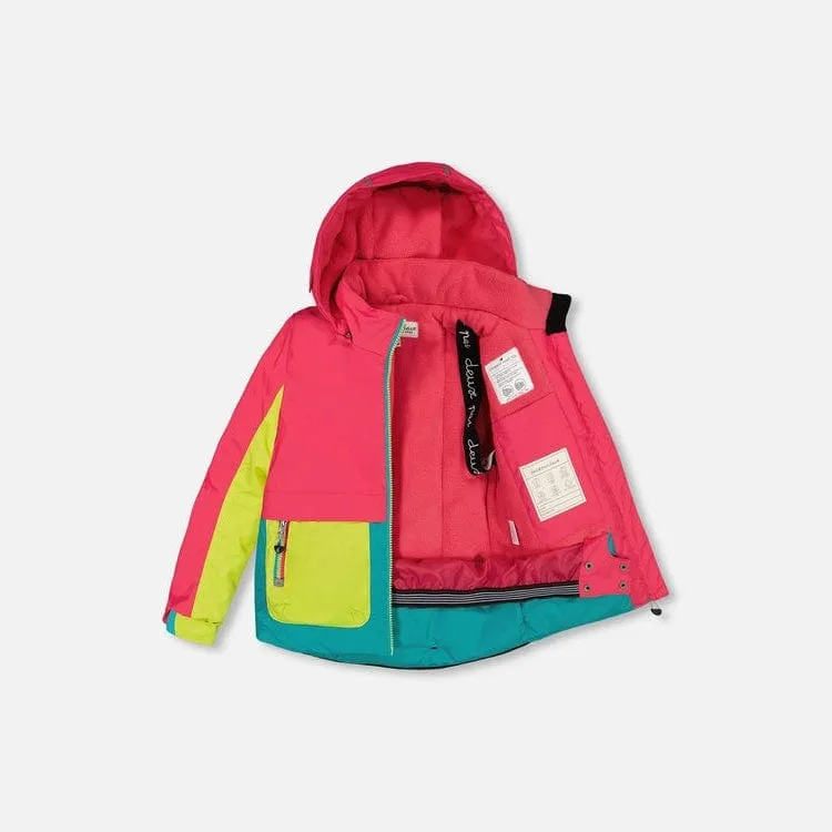 Deux Par Deux Two-Piece Snowsuit - Printed Bubbles