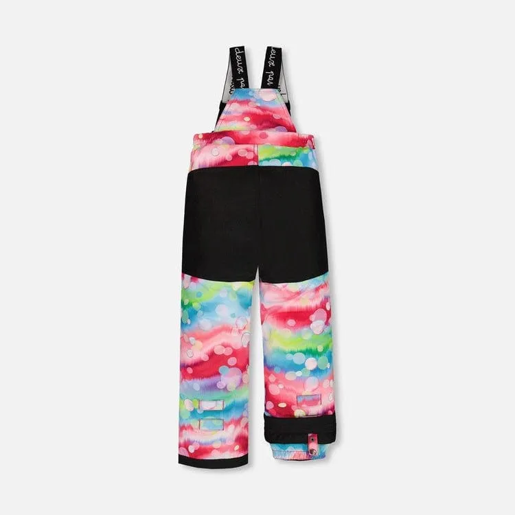 Deux Par Deux Two-Piece Snowsuit - Printed Bubbles