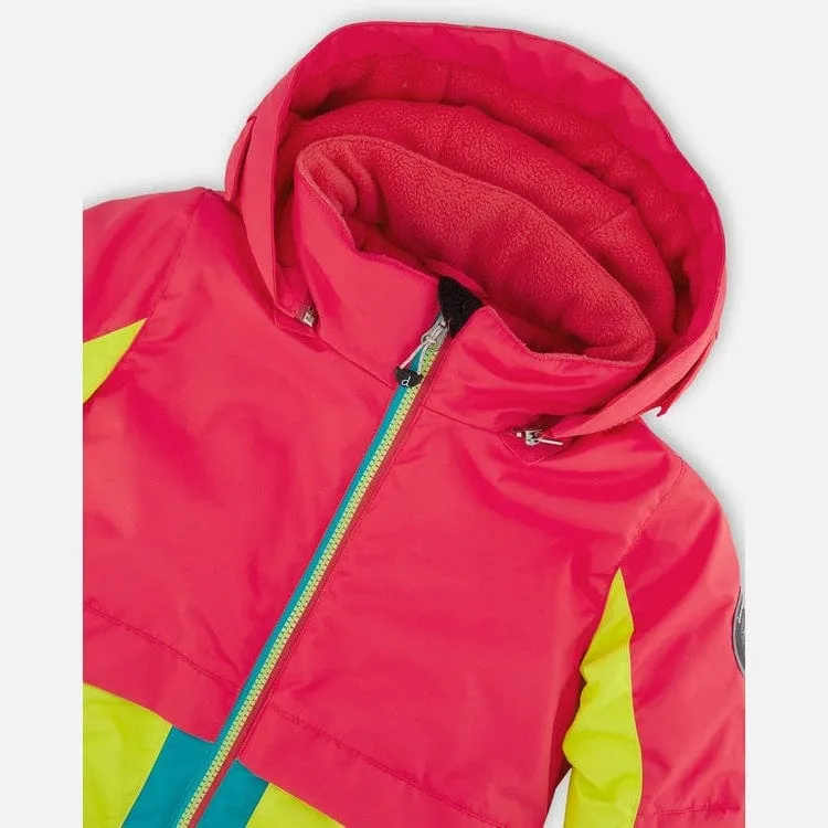 Deux Par Deux Two-Piece Snowsuit - Printed Bubbles