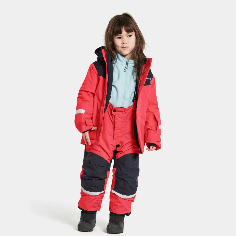 Didriksons Skare Kids Ski Jacket & Pants Set - Modern Pink