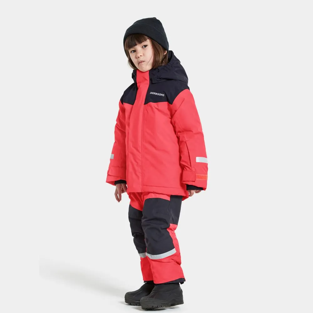 Didriksons Skare Kids Ski Jacket & Pants Set - Modern Pink