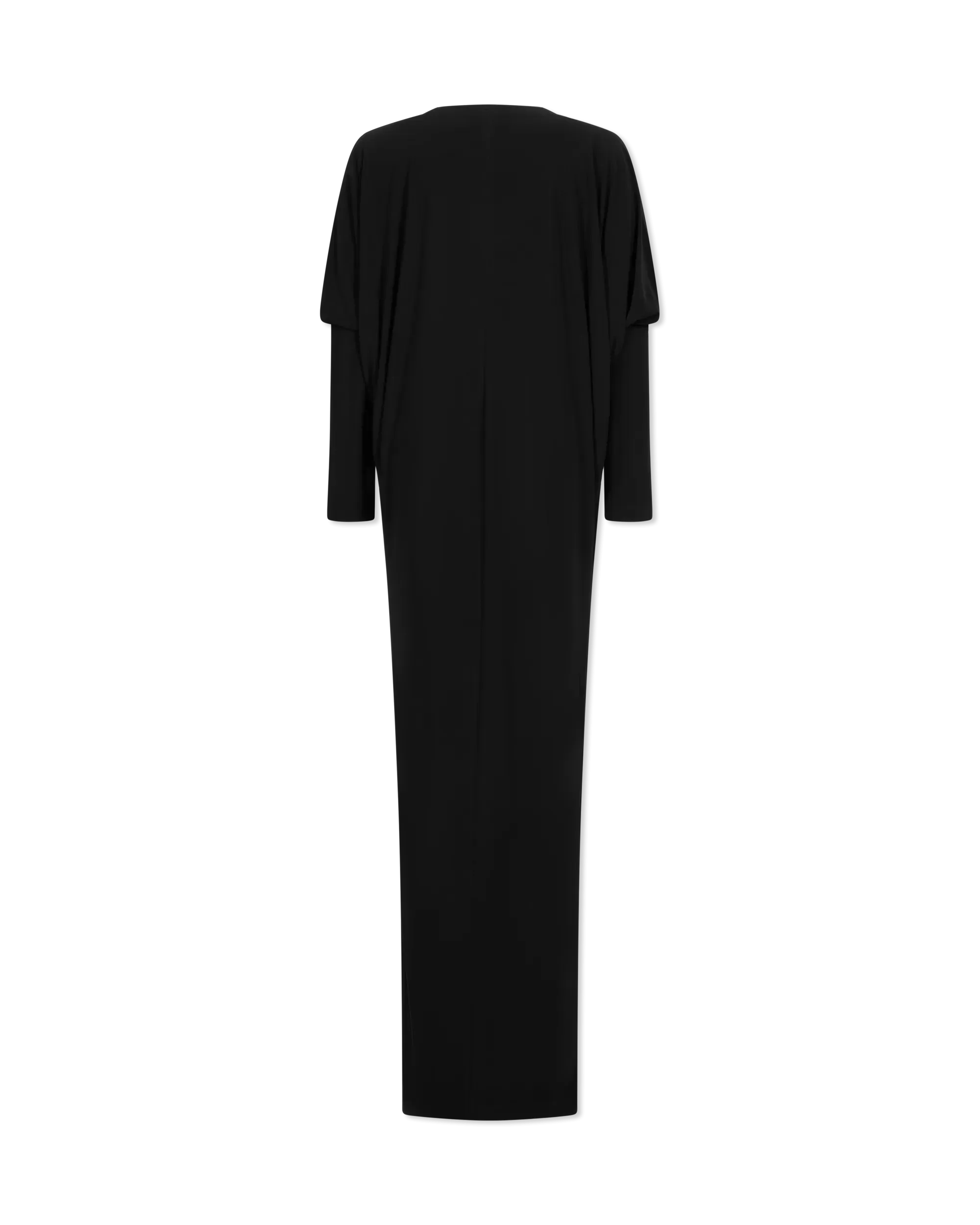 Dolman Wrap With Side Slit Gown