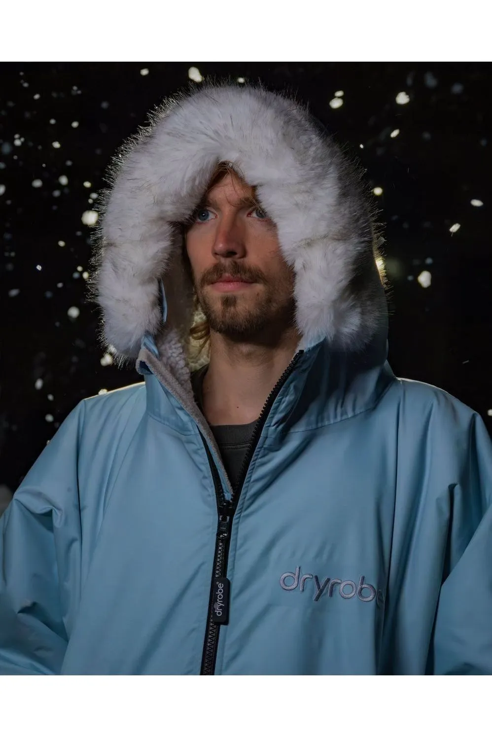 Dryrobe Advance Adult Long Sleeve Alpine Ice Blue