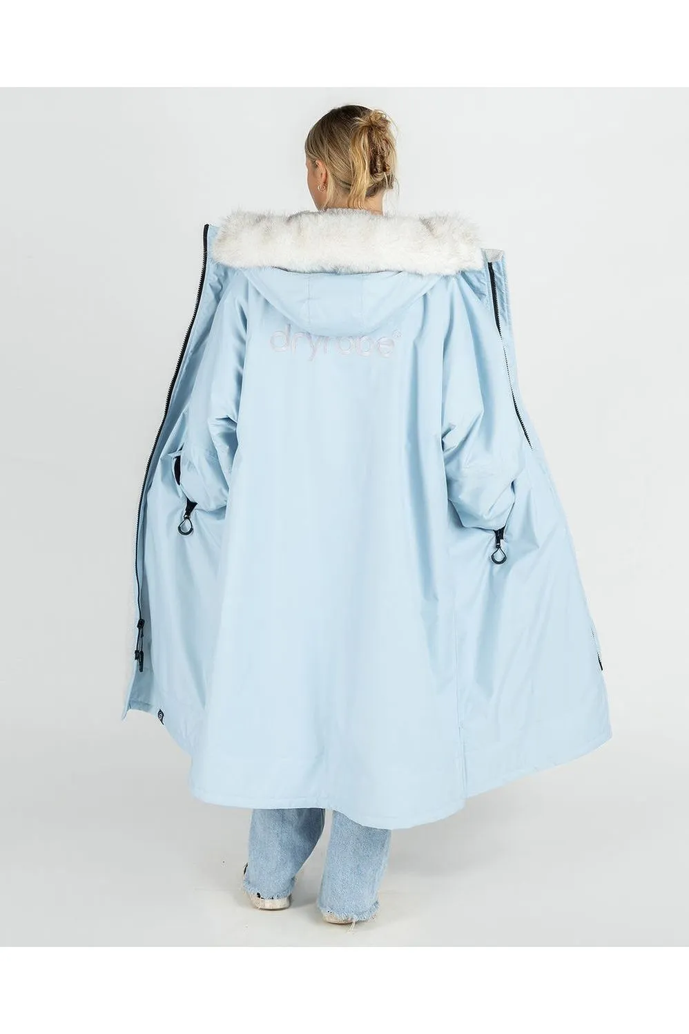 Dryrobe Advance Adult Long Sleeve Alpine Ice Blue