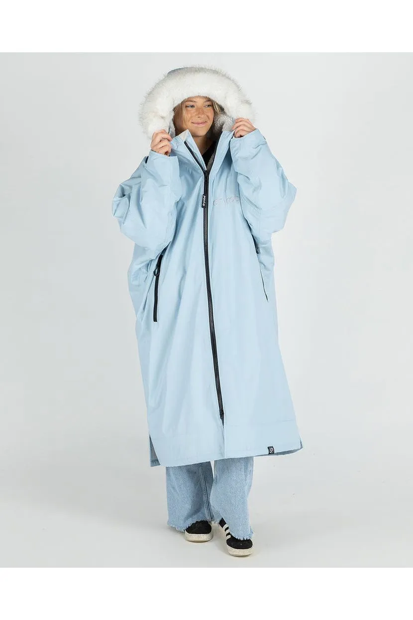 Dryrobe Advance Adult Long Sleeve Alpine Ice Blue