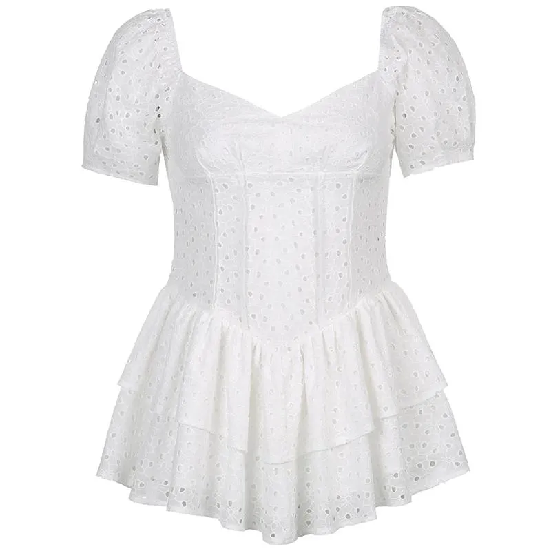 Flytonn-Christmas Outfits New Year's Eve Dress Night Out Club Dresses cute winter outfits Janina Ruffle Dress