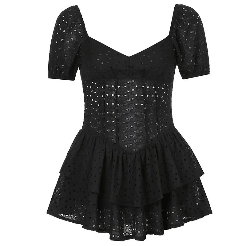 Flytonn-Christmas Outfits New Year's Eve Dress Night Out Club Dresses cute winter outfits Janina Ruffle Dress