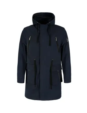 Four Pockets Hooded Casual Jacket