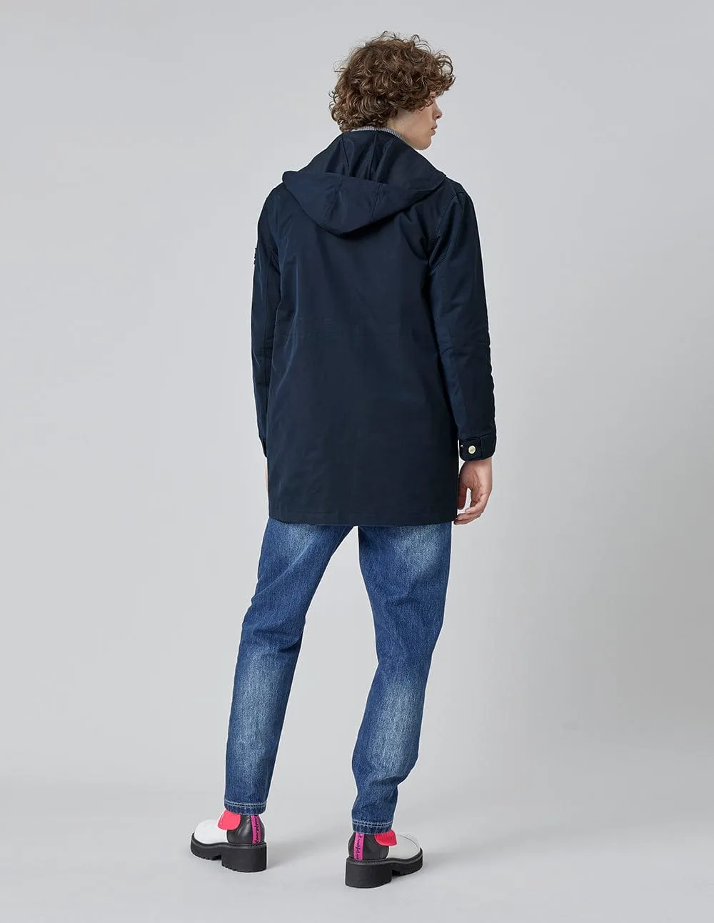 Four Pockets Hooded Casual Jacket
