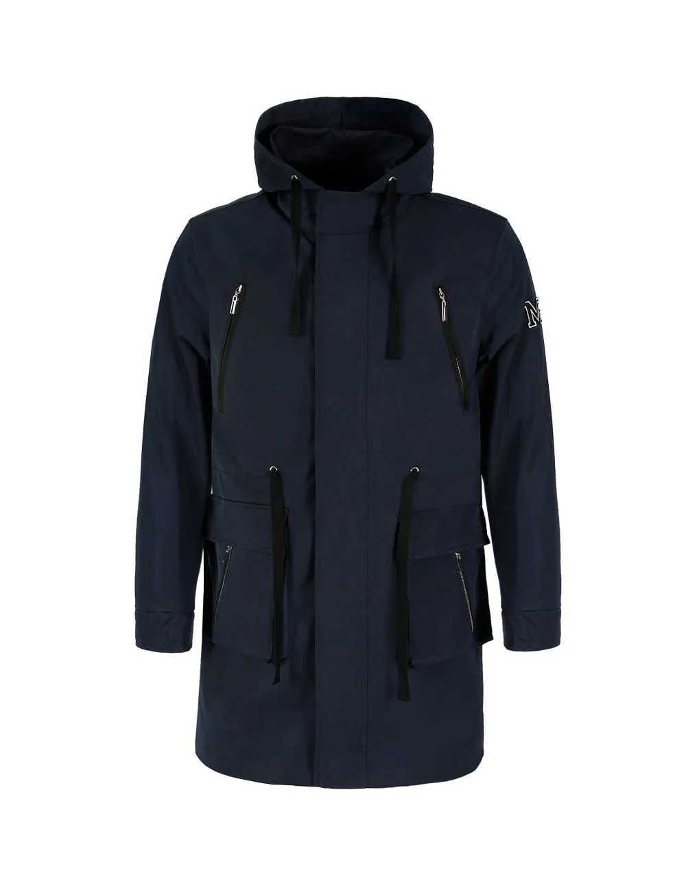 Four Pockets Hooded Casual Jacket