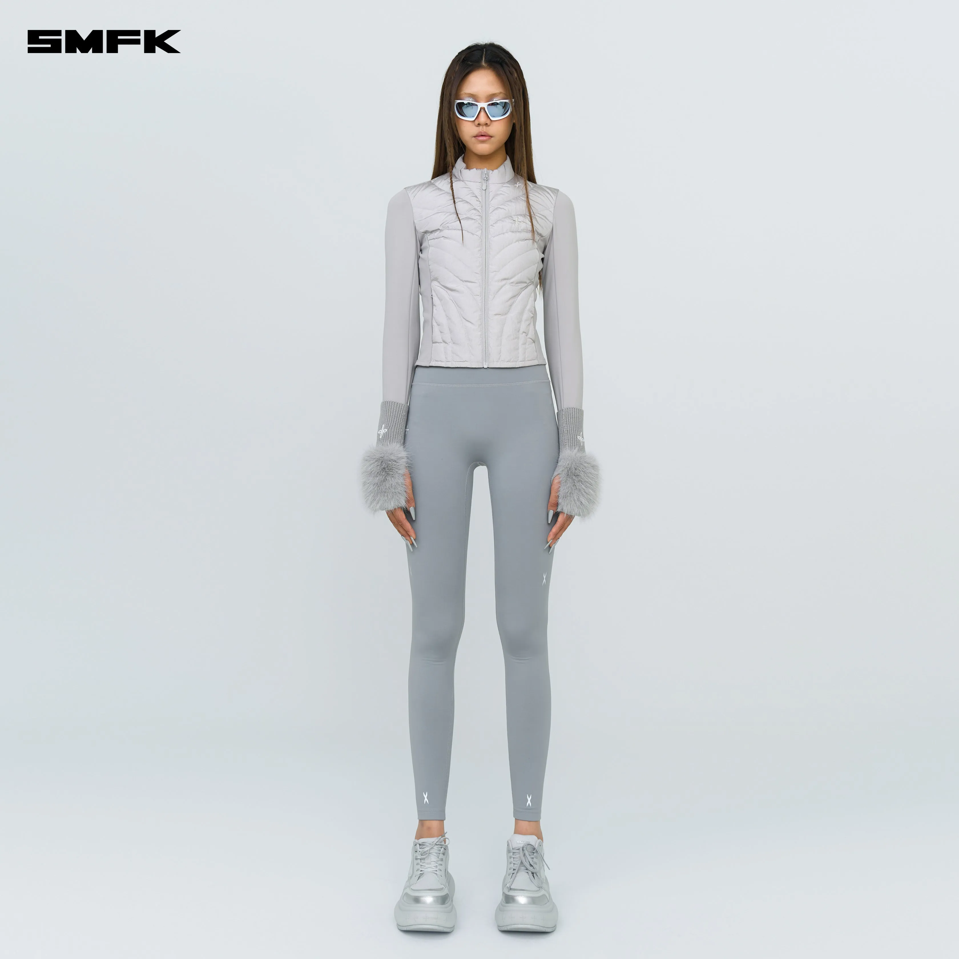 FUTURE X-Heat Shaping Straight Pants Gray