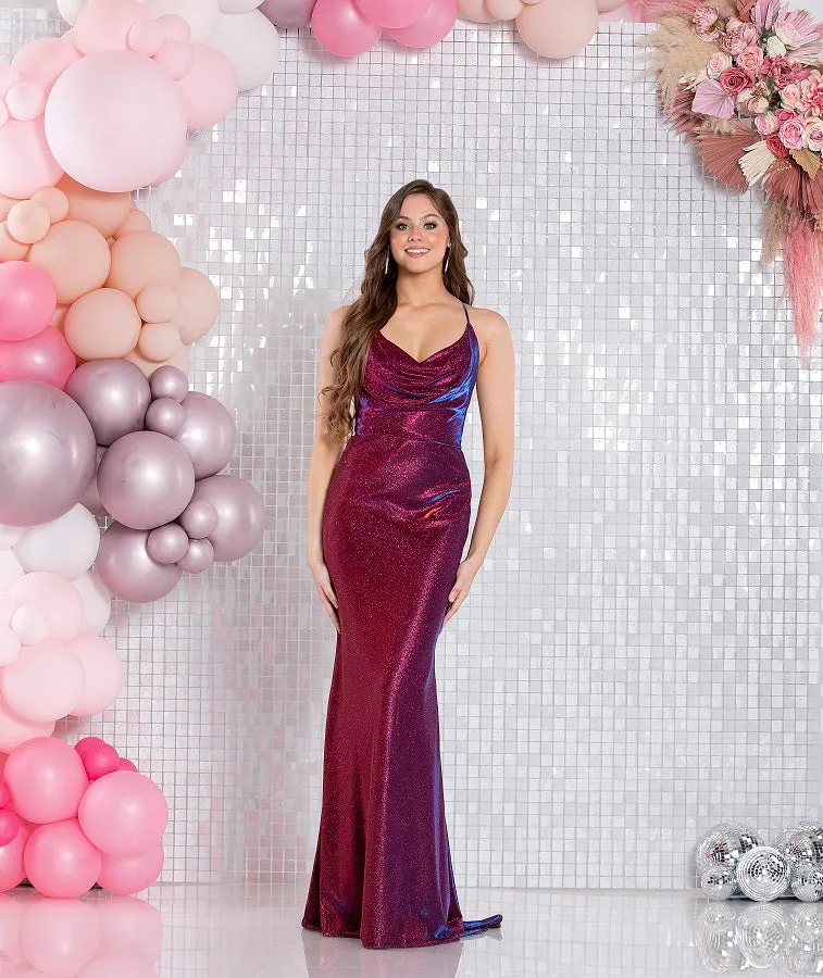 Genisis Tiffanys sparkle glitter corset prom dress