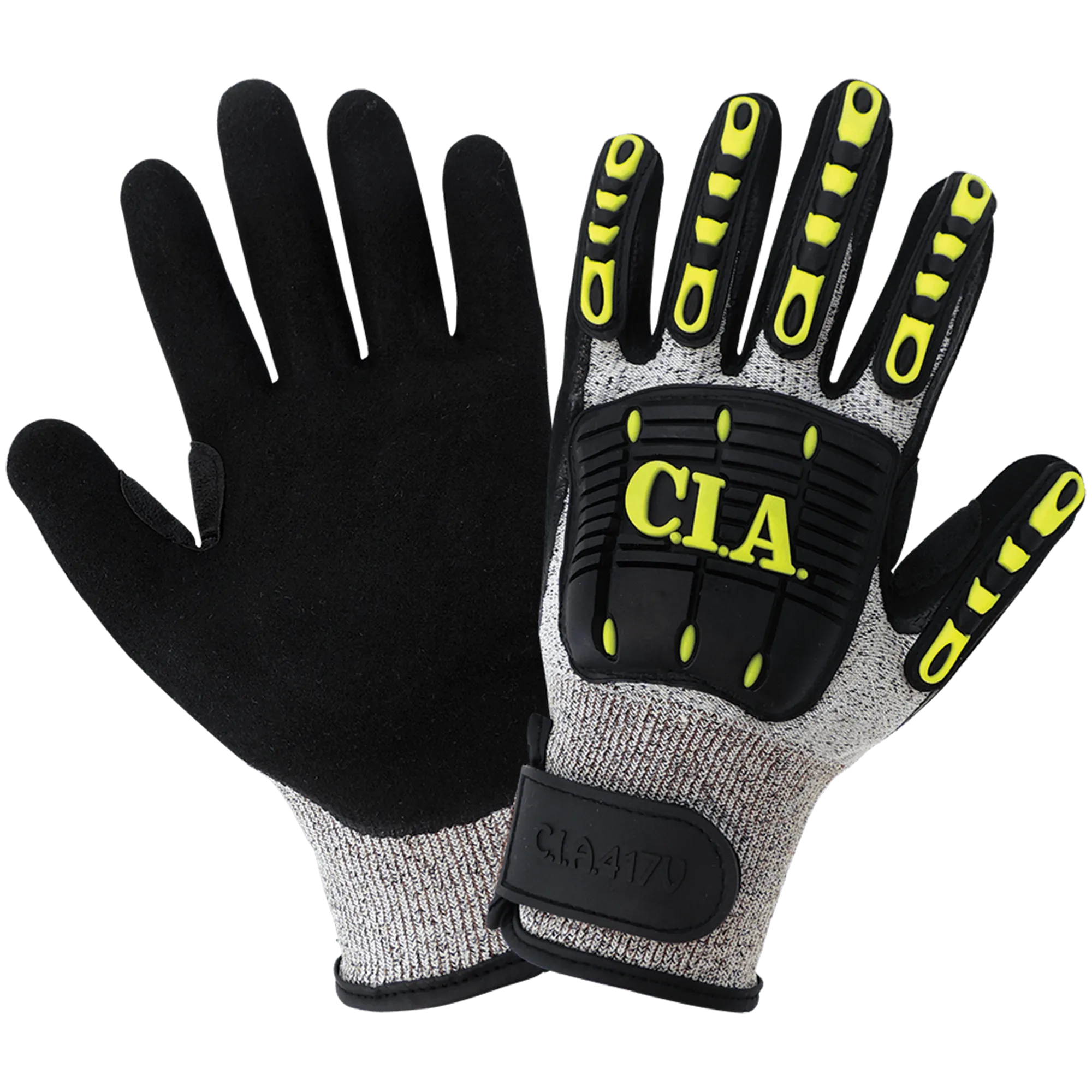 Global Glove Vise Gripster C.I.A Impact A2 Cut Level Gloves