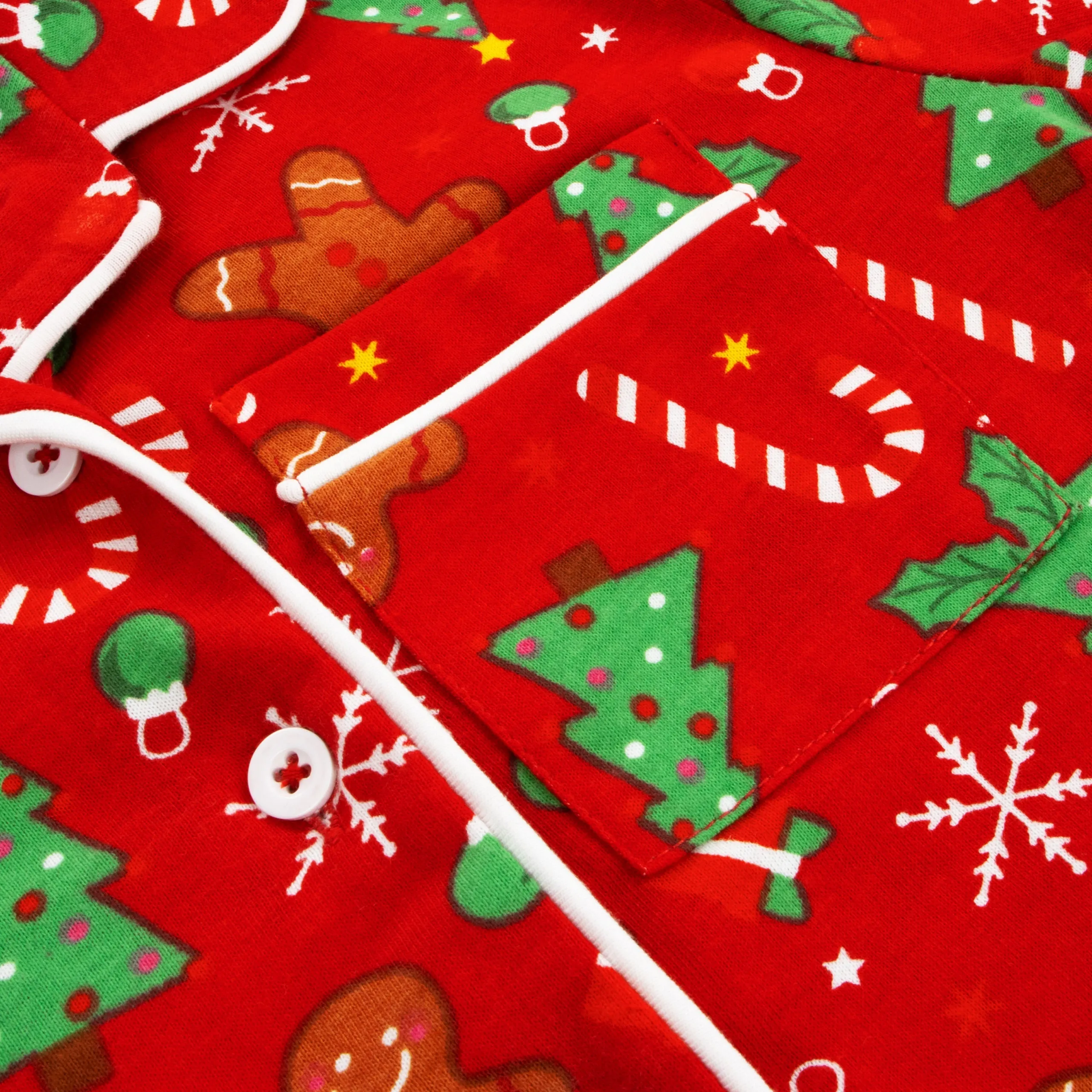 Harry Bear Girls Gingerbread Christmas Pyjamas