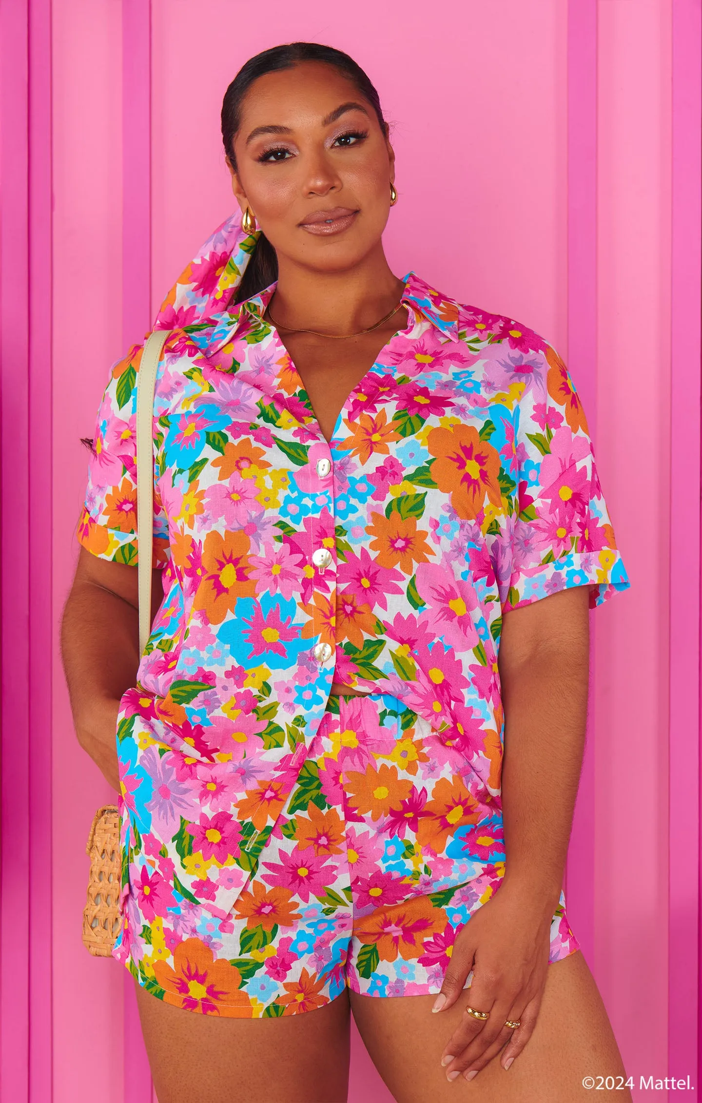 Hendrix Shorts ~ Barbie™ Blooms