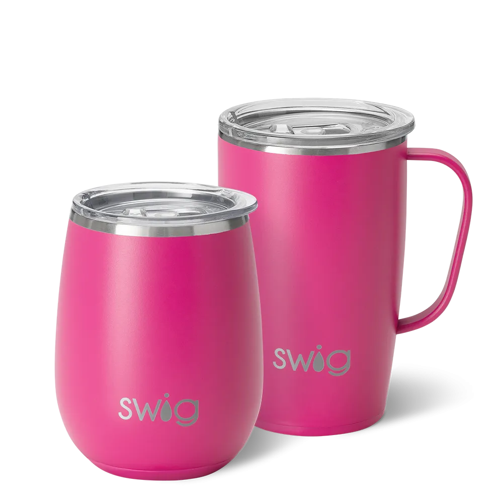 Hot Pink AM PM Set