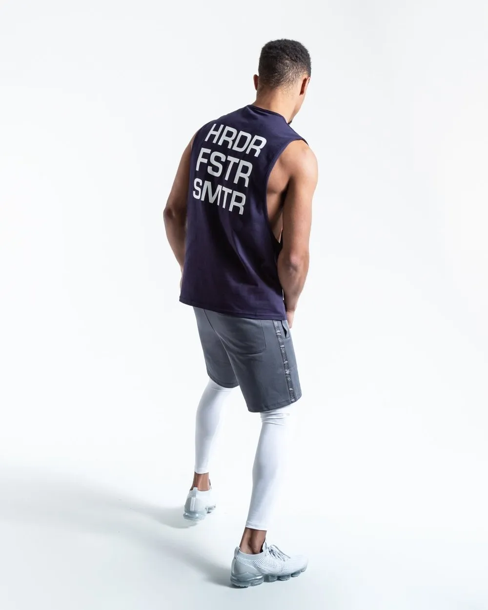 HRDR FSTR SMTR MUSCLE TANK - NAVY