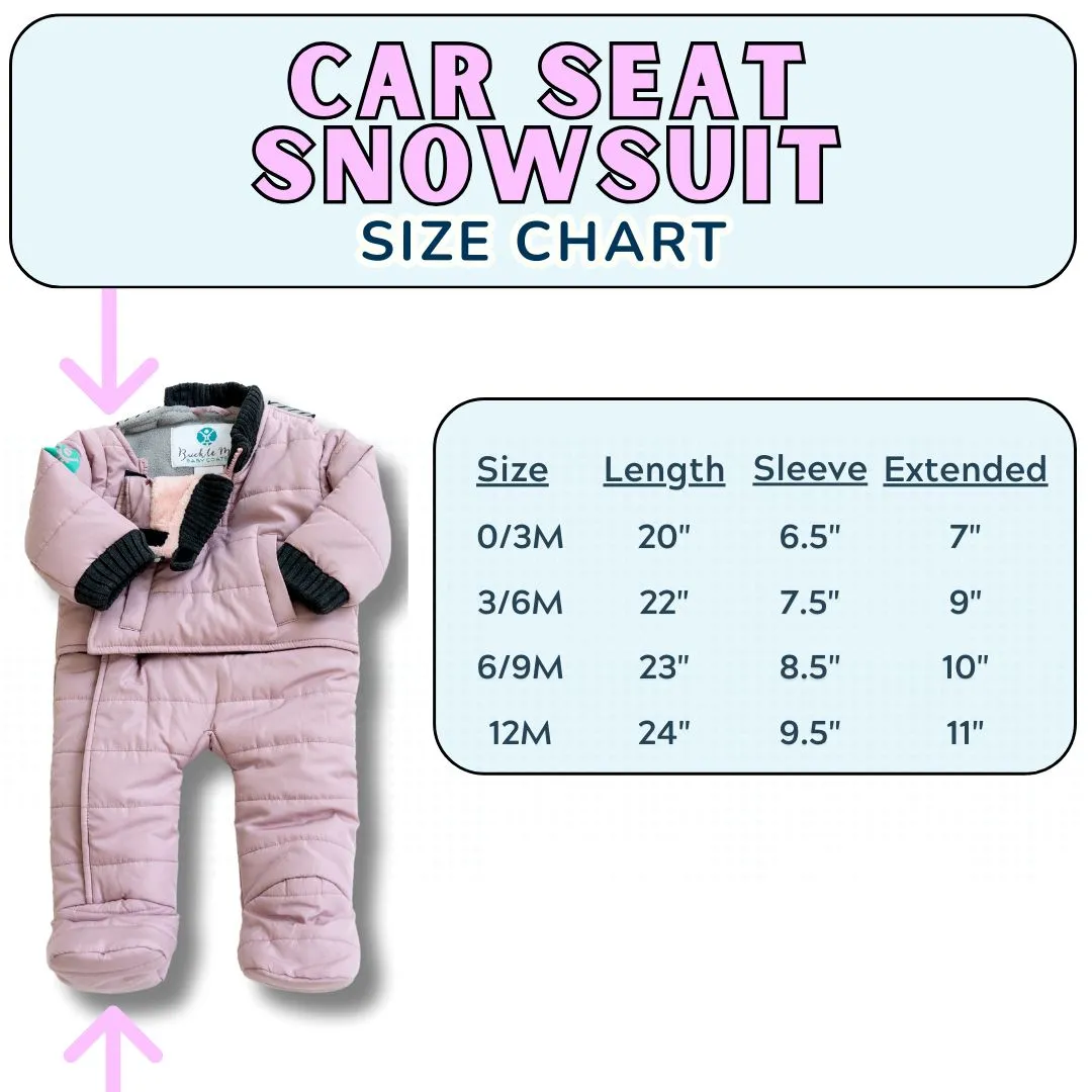 Infant Car Seat Snowsuits